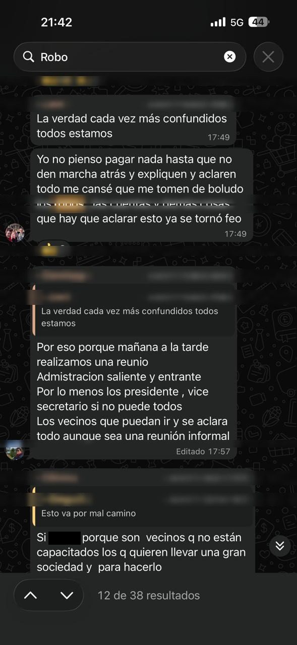 Yo no pienso pagar nada hasta que no den marcha atrás y expliquen todo.