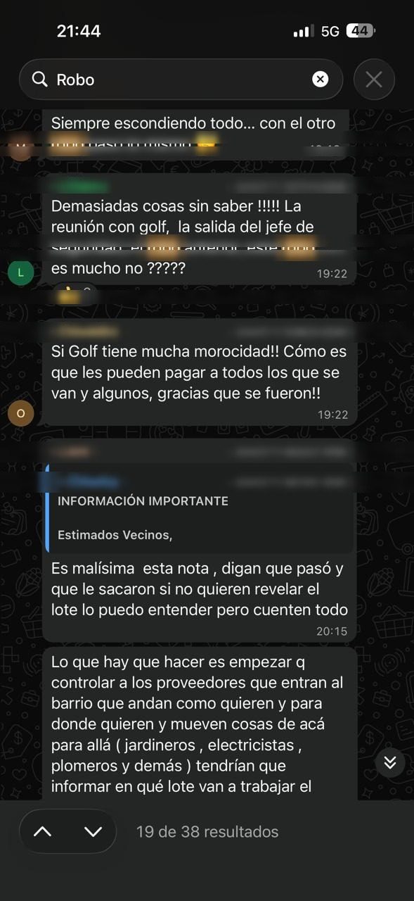 Siempre escondiendo todo. Reclamo por la falta de información sobre lo ocurrido.